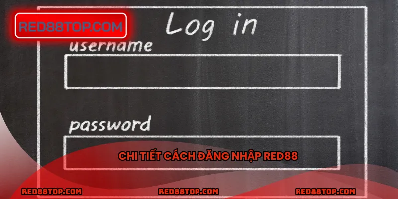Chi tiết cách đăng nhập RED88
