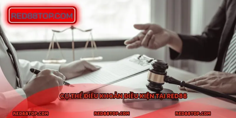 Cụ thể điều khoản điều kiện tại RED88