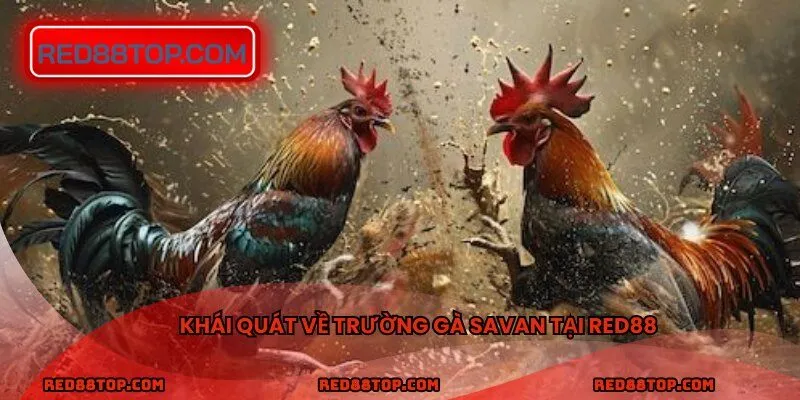 Khái quát về trường gà Savan tại RED88