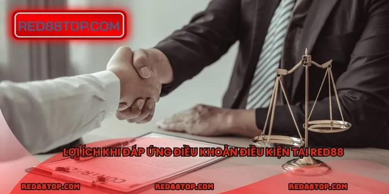 Lợi ích khi đáp ứng điều khoản điều kiện tại RED88